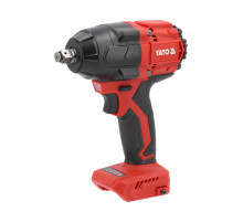 Гайковерт ударний акумуляторний YATO: 18 В Li-Ion, квадрат 1/2", 850 Нм (БЕЗ АКУМУЛЯТОРА) [6]