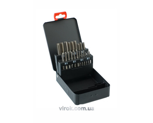 Мітчики YATO М3-М12, Набір 21 шт. [20]