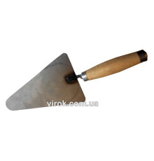 Кельма мулярська трикутна вузька з метал. наконечником на ручці, 190 мм