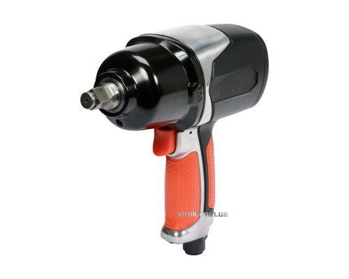 Гайковерт ударний пневматичний YATO : квадрат 1/2", F=680 Nm, роб. тиск- 6,3 Bar при 184 л/хв [5]