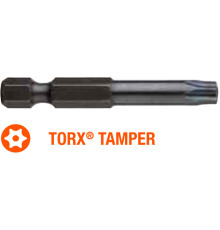 Насадка викруткова USH Industry "тонке жало" TORX TAMPER TT25 x 50 мм подовжена, Уп. 5 шт.