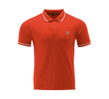 Футболка ПОЛО оранжевая YATO, разм. 2XL/ выс- 78 см х шир- 61 см, 100%- хлопок [40]