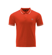 Футболка ПОЛО оранжевая YATO, разм. 2XL/ выс- 78 см х шир- 61 см, 100%- хлопок [40]