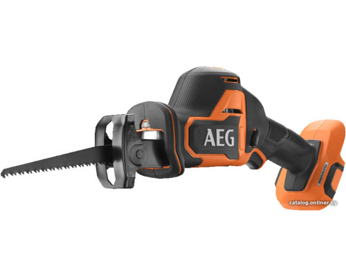 Пила сабельная аккумуляторная AEG: Li-Ion 18 В, 3200 об/мин, ход полотна – 22 мм (БЕЗ АККУМУЛЯТОРА)