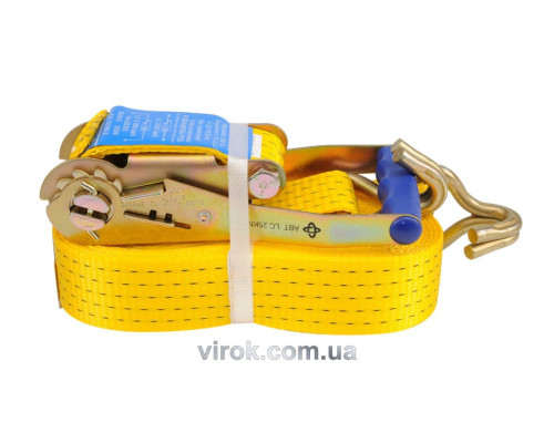 Пас для кріплення багажу з тріщаткою VOREL : 2500 daN, 50мм х 8м [6]
