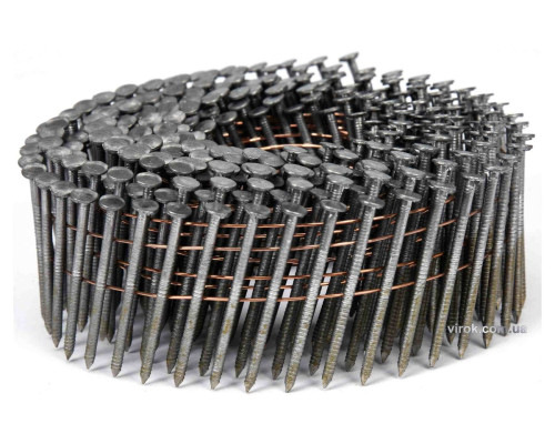 Цвяхи барабанні до пневматичного пістолета VOREL : L=38 мм, Ø=2.1 мм, 7200 шт. (YT-09212) [1]