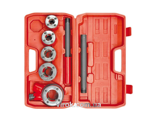 Набір різьбонарізний VOREL 3/8"-5/4" В кейсі 8 шт. [4]