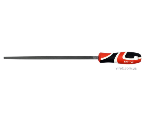 Напильник по металлу YATO, квадратный l=250 мм, #3 [20/80]