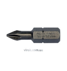 Насадка викруткова YATO : "Philips" PН1 x 25 мм. HEX 1/4". 10 (Уп/Шт.) [25/200]