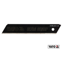 Леза сталеві з відломними сегментами YATO : W= 18 мм, 10 шт [10/120]