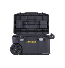 Ящик для інструментів STANLEY на 2-х колесах, об'єм- 50 л, вантажопідй.- 40 кг, 65 х 35 х 40 см