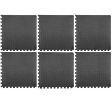 Коврики подстилочные YATO, 60х 60 см, t=12 мм, 6 шт., соединяются "ласточковым хвостом" [6]