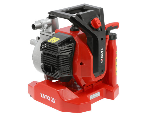 Мотопомпа YATO 1", 1,45 KW, продукт- 7,5 м³/год, висота/глиб- 21/8 м [1]