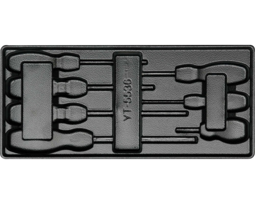 Вклад до інструментальної шафи пустий YATO, для викруток YT-5536 [5/30]