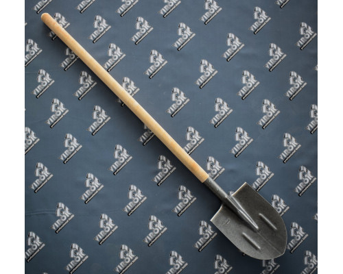 Лопата штыковая VIROK с древком РС (рельсовая сталь)