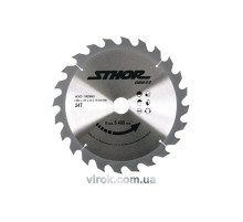 Диск пристальный по дереву STHOR. Ø= 250/30 мм, h= 3 мм, 24 зуба [10/20]