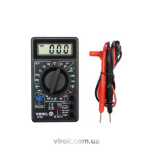 Мультиметр для вимірювання електричних параметрів VOREL : цифровий [12/72]