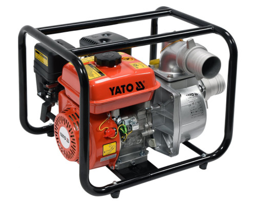 Мотопомпа YATO 3" 4 KW 50 м³/год [1/4]