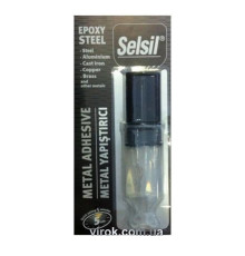 Клей 2-компонентний епоксидний SELSIL "5 хв" швидкодіючий.  до металу [12]