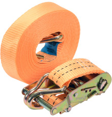 Пас для крепления багажа с трещаткой VOREL : сила натяжения – 1000/2000 daN, 8 м х 38 мм, [12]