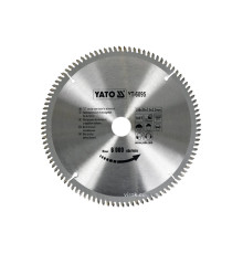 Диск пиляльний по алюмінію YATO, 250х30х3.0x2.2 мм, 100 зубців, R.P.M до 6000 1/хв [10/20]