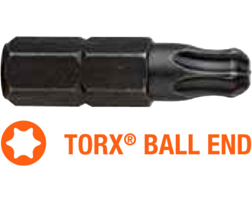 Насадка викруткова USH Industry BallEND TORX T10K x 25 мм Уп. 5 шт.