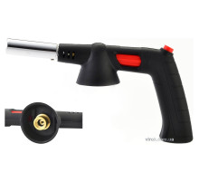 Горелка газовая VIROK с резьбовым (7/16) соединением с ручкой, Piezo, ceramic