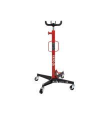 Підіймач коробок передач авто, гідравлічний YATO; навантаж.- 500 кг, h= 1140-1945 мм, на колесах [1]