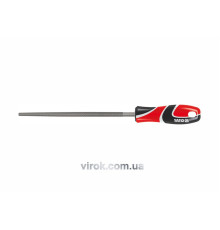 Напильник по металлу YATO, круглый l=200 мм, #2 [20/80]