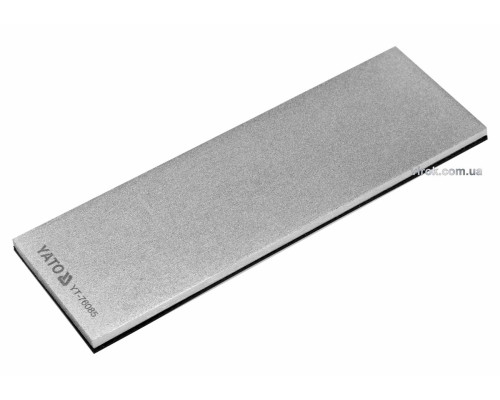 Брусок абразивний, алмазний, для заточування YATO : 150 х 50 х 4 мм, з грануляцією G300 [10/60]