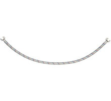 Шланг водопровідний з опліткою з нерж сталі FALA l= 600мм, Ø= 8/12, з'єднання F-1/2" х F-1/2" 1 МПа