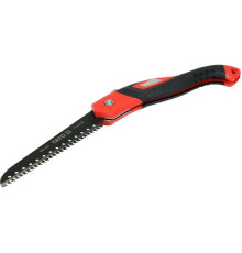 Ножівка до гілок складана YATO; лезо l= 180 мм, 9 зубів/1", t= 1,2 мм [12/48]