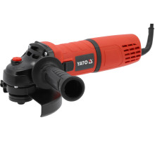 Шлифмашина угловая от сети 230 В YATO: P=720 Вт, диск Ø=125 мм, регулятор оборотов 3000-11000 [10]