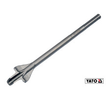 Долото для штроб YATO : SDS-Max, L= 380 мм, w= 35 мм [10/20]
