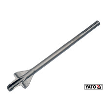Долото для штроб YATO : SDS-Max, L= 380 мм, w= 35 мм [10/20]
