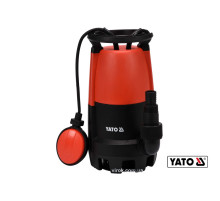 Насос для грязной воды сетевой YATO: 400 Вт, 11000 л/ч, макс.высота-5.8 м, макс.глубина-7 м [4]