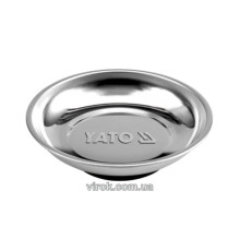 Миска с магнитным дном YATO, Ø=150мм [12/48]