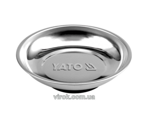 Миска с магнитным дном YATO, Ø=150мм [12/48]