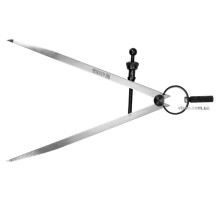 Циркуль розмічальний YATO : L= 200 мм, з гвинтовим фіксатором [50]