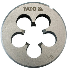Плашка YATO М8 х 1.25 мм, HSS М2, m= 35 г [100/400]