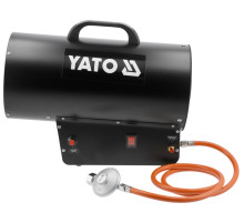Нагрівач газовий YATO : 30 кВт, 230В,  70 Вт.  650 м³/год