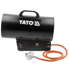 Нагрівач газовий YATO : 30 кВт, 230В,  70 Вт.  650 м³/год