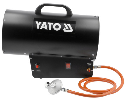 Нагрівач газовий YATO : 30 кВт, 230В, 70 Вт. 650 м³/год