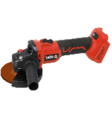 Шліфмашина кутова акумуляторна YATO 18 В, для диска Ø=100 мм, вал М10 (БЕЗ АКУМУЛЯТОРА