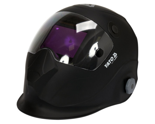 Щиток електрозварювальника YATO серія ASTRO з автозатемнювальнимним фільтром 134х 124 мм [6/36]