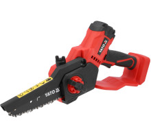 Пила цепная аккумуляторная YATO:18 В Li-Ion, шина-7"/17,6 см,31 звено,безщеточная (БЕЗ АККУМУЛЯТОРА)