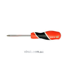 Викрутка хрестова YATO : "Philips" PH2 х 100 мм [12/36/144]