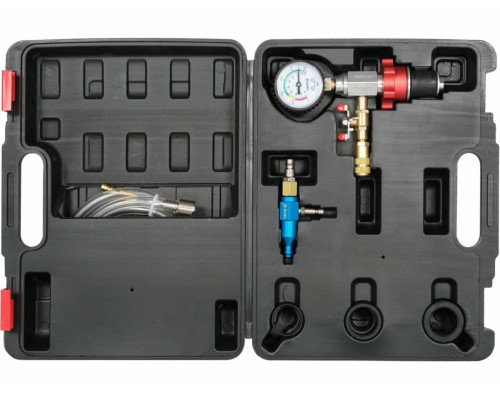 Оборудование для заполнения охлаждающей жидкостью кондиционеров YATO, адаптер Ø= 30-48 мм, 6 элем