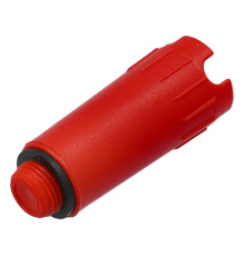 Заглушка монтажна до гідросистем VOREL Ø= 1/2", червона [20]