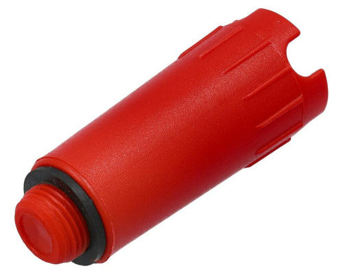 Заглушка монтажна до гідросистем VOREL Ø= 1/2", червона [20]